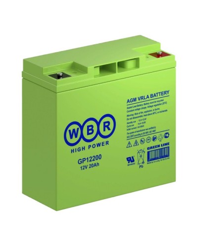 WBR GP12200. Аккумулятор герметичный свинцово-кислотный. WBR в Химках