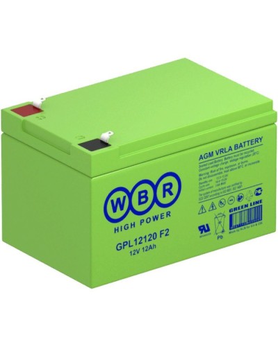 WBR GPL12120 F2. Аккумулятор герметичный свинцово-кислотный. WBR в Химках