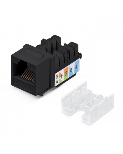 WR-KJ-RJ45-C5E-90-SW-BK. Вставка Keystone Jack RJ-45. WRLine в Химках