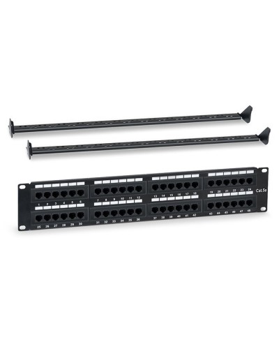 WR-PL-48-C5E-D. Патч-панель 19. WRLine в Химках