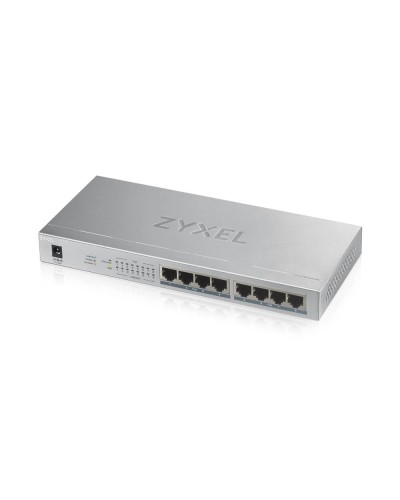 GS1008HP-EU0101F. Коммутатор сетевой PoE неуправляемый. ZYXEL в Химках