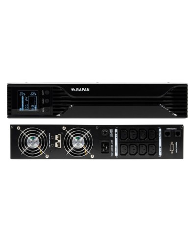 RAPAN-UPS 3000 RACK+4х9Ah (RAPAN-UPS 3000-RACK-IN-4х9-E) (8960). Бесперебойный источник питания. Бастион в Химках