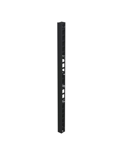 Организатор вертикальный с крышкой 47U, 90мм, для IT-CQE черный (R5VRPC4790B). Организатор вертикальный с крышкой. ДКС в Химках