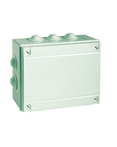 Коробка ответвительная с кабельными вводами IP55, 240х190х90 (54201). Коробка ответвительная с кабельными вводами 2х40 мм + 6х32 мм. ДКС в Химках