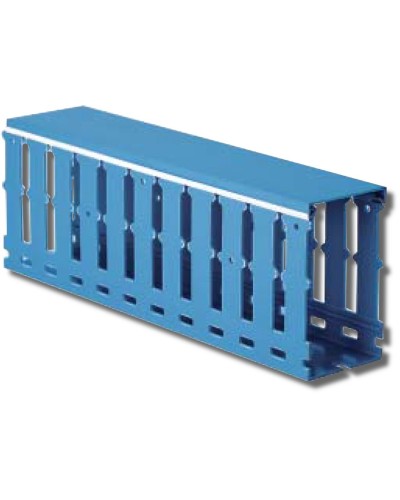 Короб перфорированный, синий RL12 25x80 (01137RL): Короб перфорированный в Химках