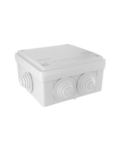 Коробка ответвительная с кабельными вводами IP55, 100х100х50 (53801). Коробка ответвительная. ДКС в Химках