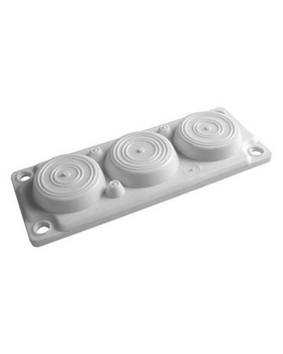 Кабельный ввод, IP65, 6 отверстий (R5HTC03). Кабельный ввод. ДКС в Химках