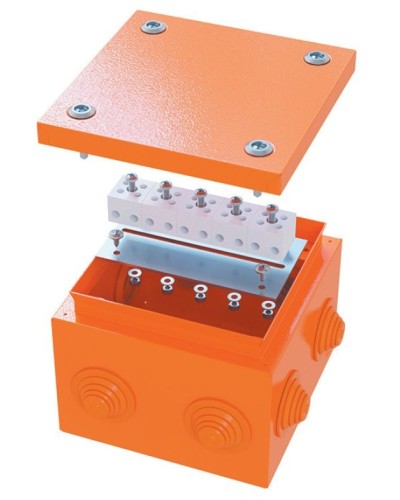 Коробка FS 150х150х80 6P (FSK31610): Коробка ответвительная огнестойкая стальная в Химках