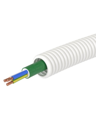 Труба ПЛЛ D20 + ППГнг(А)-HF 3х1,5 (ГОСТ+) (8L82050HF). Гофрошланг с кабелем. ДКС в Химках