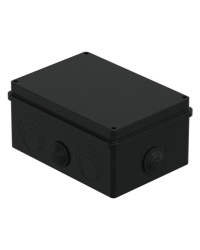 Коробка JBS210 210х150х100, 8 вых., IP55, черная (44016BL-1). Коробка монтажная. Экопласт в Химках