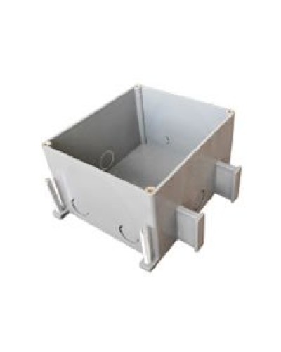 Коробка для люков в пол на 2 поста BOX/2+2ST66 (70125): Коробка для люков в пол на 2 поста 45х45мм + 2 модуля 45х22,5 (70025), пластик в Химках