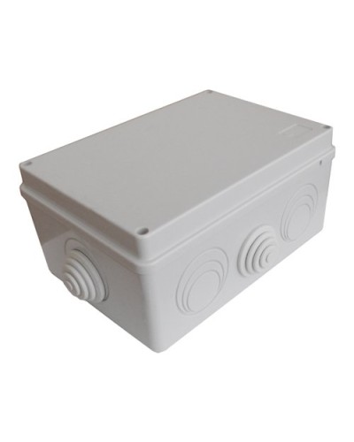Коробка JBS210 210х150х100, 8 вых., 12P (0,15...2,5мм²) серая (43046HF-GR). Коробка монтажная, огнестойкая, без галогена. Экопласт в Химках