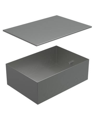 Коробка металлическая с крышкой для заливки в пол BOX/8-12 (70181): Коробка металлическая с крышкой для заливки в пол 309х217х105мм, для люков 70083, 70012 в Химках