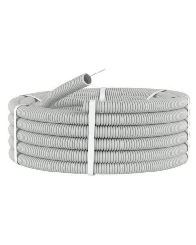 Труба HFFR тяжелая D50, серая (21150HF-GR): Труба гофрированная, с зондом, не распространяющая горение, без галогена в Химках