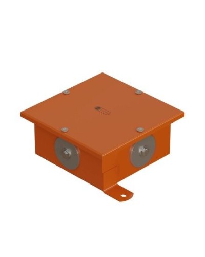 Коробка SMB120 металлическая 120х120х60, 4 металлических заглушки (56004S). Коробка, 4 металлические заглушки. Экопласт в Химках