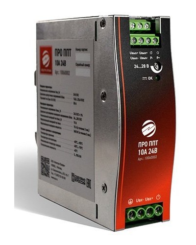 ПРО ППТ 10A 24VDC. Преобразователь DC/DC. Электро-Профи в Химках