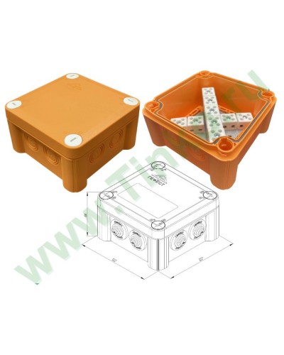 КМ-О-1212(П)(18к)-IP55: Коробка монтажная огнестойкая в Химках