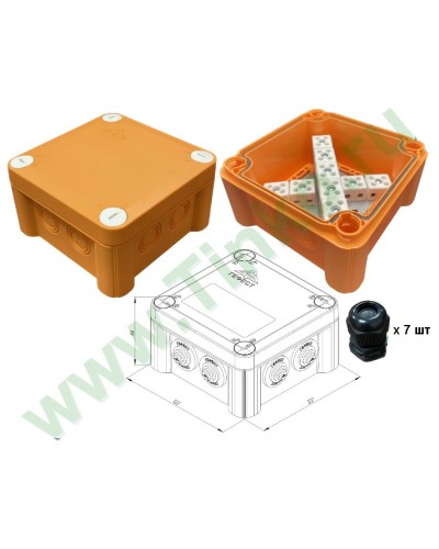 КМ-О-1212(П)(18к)-IP66(П6-12): Коробка монтажная огнестойкая в Химках