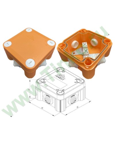 КМ-О-1010(П)(8к)-IP55: Коробка монтажная огнестойкая в Химках