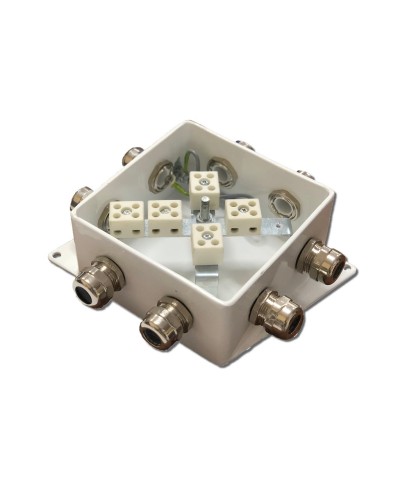 КМ-О (10к*6,0)-IP66-120х120, четыре ввода. Коробка монтажная огнестойкая. Гефест в Химках