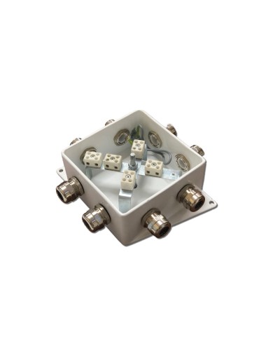 КМ-О (10к)-IP66-120х120, пять вводов: Коробка монтажная огнестойкая в Химках