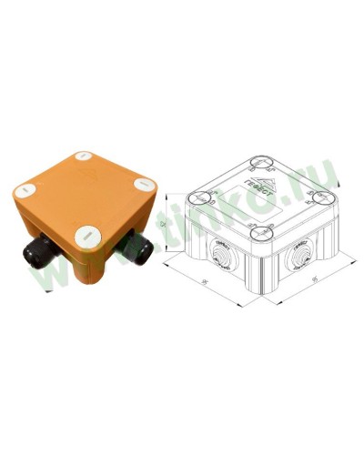 КМ-О-1010(П)(8к)-IP66(П6-12): Коробка монтажная огнестойкая в Химках