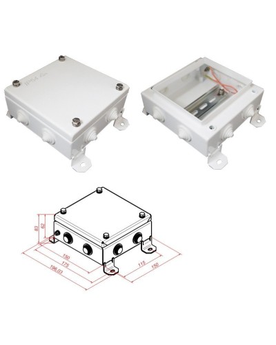 КМ IP55-1515. Коробка монтажная электротехническая. Гефест в Химках