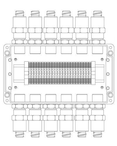 КВМК 2401. Коробка коммутационная взрывозащищенная. Компания СМД в Химках