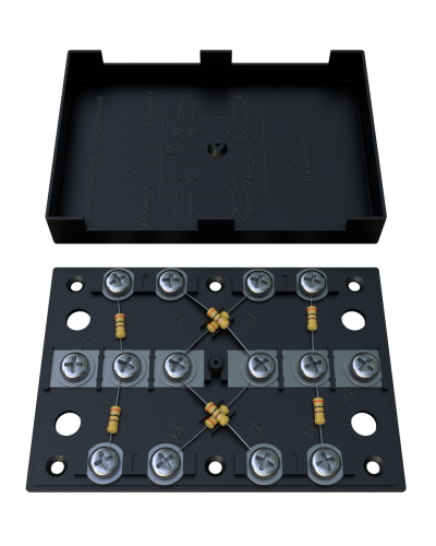 KRA-4 75 Om black (MEC42102). Коробка на 4 абонента. МЭК-Электрика в Химках