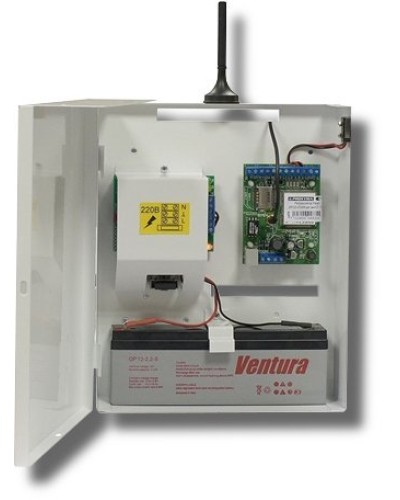 SR103-2GSM-BK24-W Ретро (SR103-2GSM BK-2,3W) под АКБ 2,3Ач, цвет белый. Конвертор протоколов. Проксима в Химках