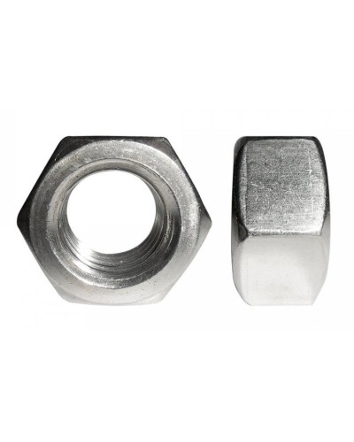Гайка шестигранная нержавеющая (А2) M8 (DIN 934) (500 шт) (PR08.7456). Гайка шестигранная нержавеющая (А2). Промрукав в Химках
