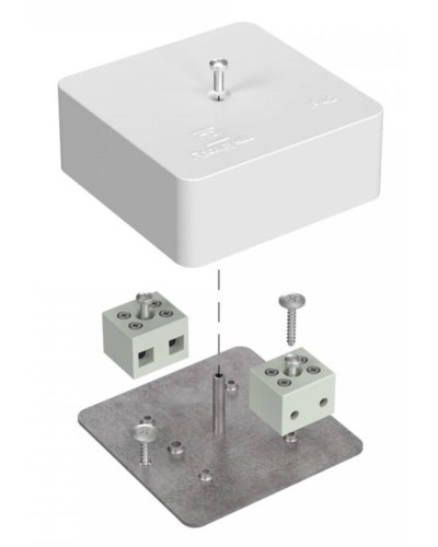 Коробка огнестойкая 75х75х30 (40-0450-FR2.5-4). Коробка огнестойкая для открытой установки. Промрукав в Химках