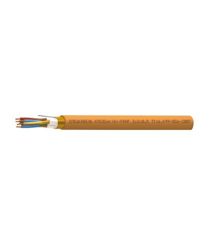 КПСЭСнг(А)-FRHF 1х2х0,5 (Спецкабель). Кабель огнестойкий, с пониженным дымо- и газовыделением. Спецкабель в Химках