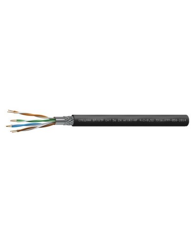 СПЕЦЛАН SF/UTP Cat 5e ZH нг(А)-HF 1х2х0,52. Кабель «витая пара» (LAN) для структурированных систем связи. Спецкабель в Химках