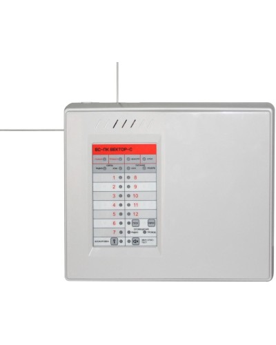 ВС-ПК ВЕКТОР-С (Wi-Fi + GE (GSM+Ethernet)). Прибор приемно-контрольный и управления охранно-пожарный адресный радиоканальный со встроенным коммуникатором GSM. Версет в Химках