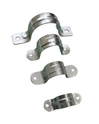 Скоба двухлапковая D60-63 (50 шт) (zeta41627) СД 60-63. Скоба металлическая двухлапковая. ЗЭТА в Химках